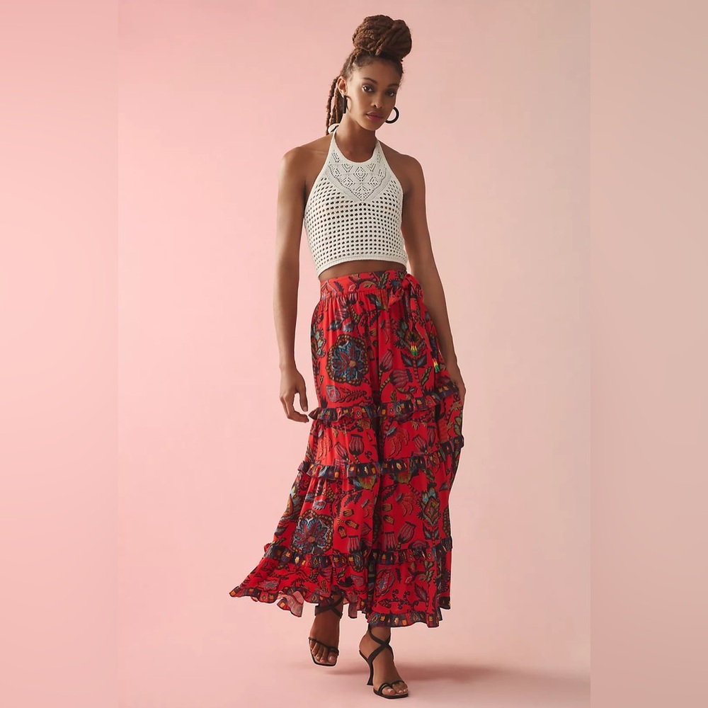 Farm Rio x Anthropologie maxi skirt - XSmall